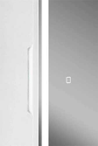 Шкаф-пенал STWORKI Кронборг МВК104 40, с подсветкой, белый 562900 Шкаф-пенал STWORKI Кронборг МВК104 40, с подсветкой, белый 562900