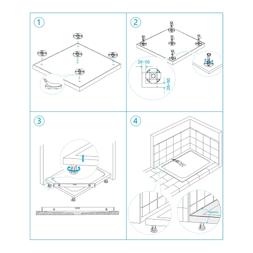Душевой поддон RGW Stone Tray ST/T-W 800x800 мм 16155088-01 трапеция белый Душевой поддон RGW Stone Tray ST/T-W 800x800 мм 16155088-01 трапеция белый