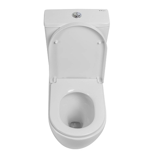 Унитаз напольный BelBagno SFERA-TOR BB2141CP-TOR/BB2141T/BB865SC безободковый с сиденьем Унитаз напольный BelBagno SFERA-TOR BB2141CP-TOR/BB2141T/BB865SC безободковый с сиденьем
