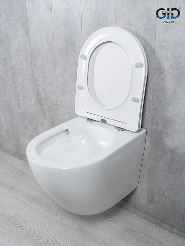 Унитаз подвесной Tornado Gid Tr2122TF 62258Y белый 49x36x36 с крышкой микролифт Унитаз подвесной Tornado Gid Tr2122TF 62258Y белый 49x36x36 с крышкой микролифт