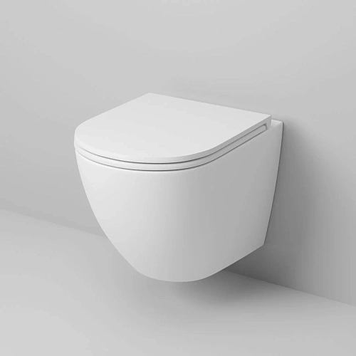 Унитаз подвесной GROSSMAN GR-4455MS Color 490x370x360 белый матовый безободковый с тонкой крышкой Унитаз подвесной GROSSMAN GR-4455MS Color 490x370x360 белый матовый безободковый с тонкой крышкой