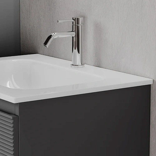 Тумба под раковину Sancos Folk FL60GS 590х445х500 Grey soft, подвесная Тумба под раковину Sancos Folk FL60GS 590х445х500 Grey soft, подвесная