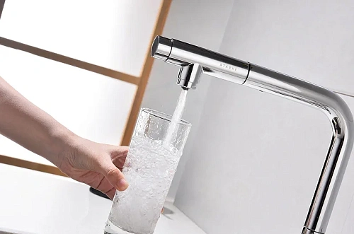 Смеситель для кухни Paulmark Viper хром Vi213105-CR Смеситель для кухни Paulmark Viper хром Vi213105-CR