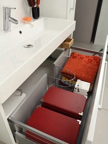 Тумба под раковину Aquaton Мадрид 120 M 1 ящик белый 1A168701MA010 Тумба под раковину Aquaton Мадрид 120 M 1 ящик белый 1A168701MA010