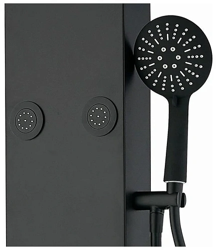 Душевая панель Aquanet Galaxy Black AP40-05 Душевая панель Aquanet Galaxy Black AP40-05