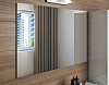 Картинка анонса товара «комплект мебели эстет dallas luxe 130 r подвесной 1 ящик белый фр-00002421/фр-00001953»