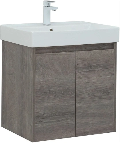 Тумба под раковину Aquanet Nova Lite 60 дуб рошелье (2 дверцы) 00298848 Тумба под раковину Aquanet Nova Lite 60 дуб рошелье (2 дверцы) 00298848