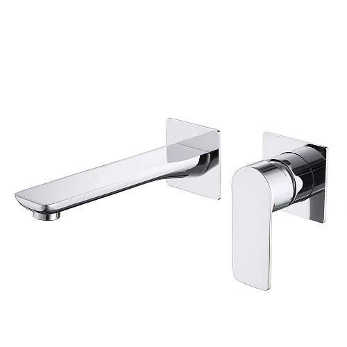 Смеситель для раковины ABBER Weiss Insel AF8082 скрытого монтажа, хром Смеситель для раковины ABBER Weiss Insel AF8082 скрытого монтажа, хром