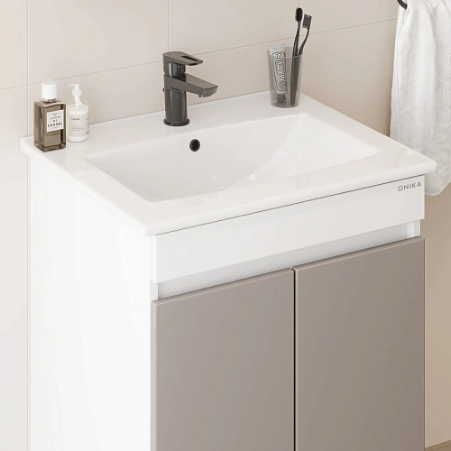 Тумба под раковину Onika Марви 60 см 106153 напольная, бирюза (для Элина 60) Тумба под раковину Onika Марви 60 см 106153 напольная, бирюза (для Элина 60)