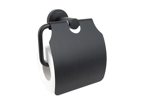 Держатель туалетной бумаги Aquatek ВЕГА AQ4009MB черный матовый Держатель туалетной бумаги Aquatek ВЕГА AQ4009MB черный матовый