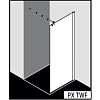 Картинка анонса товара «душевая перегородка kermi walk-in pasa px twf/g (1000 mm) px twf/g 10020 vpk»