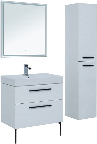 Тумба под раковину Aquanet Nova 75 белый (2 ящика) 00242262 Тумба под раковину Aquanet Nova 75 белый (2 ящика) 00242262