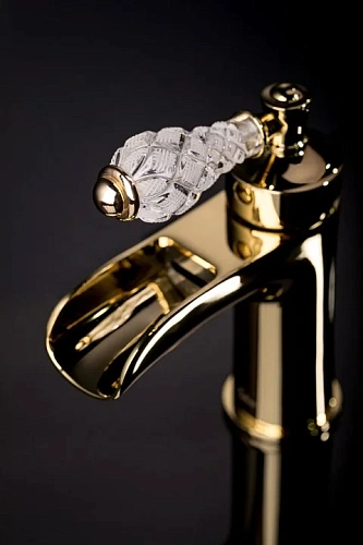 Смеситель для раковины Boheme VOGUE CRYSTAL 211-CRST Смеситель для раковины Boheme VOGUE CRYSTAL 211-CRST