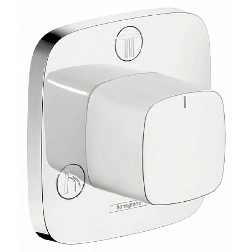 Переключатель потоков Hansgrohe PuraVida Trio/Quattro S 15937400, белый/хром Переключатель потоков Hansgrohe PuraVida Trio/Quattro S 15937400, белый/хром