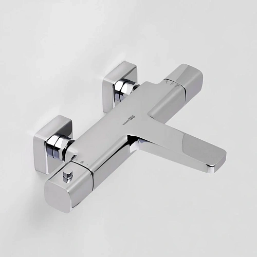 Смеситель для душа WasserKRAFT Naab 8611 Thermo термостатический хром Смеситель для душа WasserKRAFT Naab 8611 Thermo термостатический хром