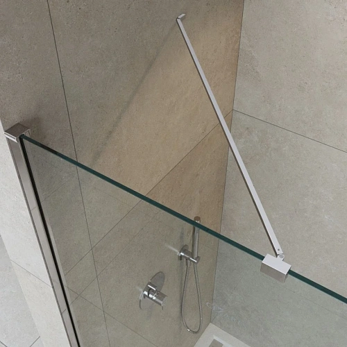 Душевая перегородка CEZARES LIBERTA-L-1-TB-90-C-Cr 90см стекло прозрачное, профиль хром Душевая перегородка CEZARES LIBERTA-L-1-TB-90-C-Cr 90см стекло прозрачное, профиль хром