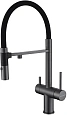 Смеситель для кухни Paulmark MAGNETO Starke, Ma213118-B, с гибким изливом, беретта под фильтр Смеситель для кухни Paulmark MAGNETO Starke, Ma213118-B, с гибким изливом, беретта под фильтр