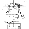 Смеситель на борт ванны GROHE Plus (23845003) на 3 отверстия Смеситель на борт ванны GROHE Plus (23845003) на 3 отверстия