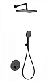 Душевая система Wonzon & Woghand с термостатом, встраиваемая, черный матовый (WW-D2017-A-MB) Душевая система Wonzon & Woghand с термостатом, встраиваемая, черный матовый (WW-D2017-A-MB)