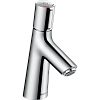 Картинка анонса товара «смеситель для раковины hansgrohe talis select s 80, без сливного набора 72041000, хром»