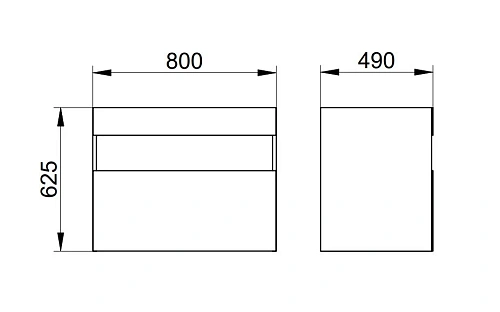 Тумба под раковину Keuco Stageline 32862180100 Тумба под раковину Keuco Stageline 32862180100