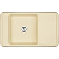 Кухонная мойка Aquaton Беллис 87 1A724832BS290 из литого мрамора, шампань Кухонная мойка Aquaton Беллис 87 1A724832BS290 из литого мрамора, шампань