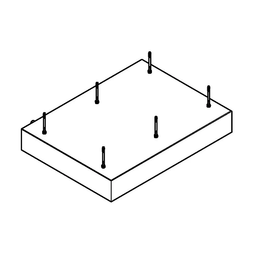 Монтажный набор GROHE Rainshower F-Series 40 дюймов для потолочного душа AquaSymphony (26376001) Монтажный набор GROHE Rainshower F-Series 40 дюймов для потолочного душа AquaSymphony (26376001)