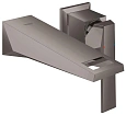Смеситель для раковины GROHE Allure Brilliant , настенный монтаж, верхняя монтажная часть, темный гр 19781A00 Смеситель для раковины GROHE Allure Brilliant , настенный монтаж, верхняя монтажная часть, темный гр 19781A00