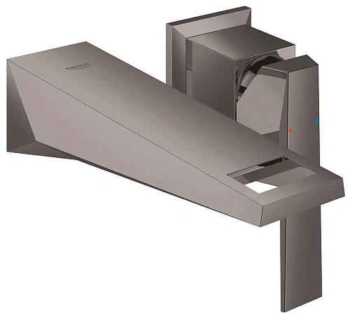 Смеситель для раковины GROHE Allure Brilliant , настенный монтаж, верхняя монтажная часть, темный гр 19781A00 Смеситель для раковины GROHE Allure Brilliant , настенный монтаж, верхняя монтажная часть, темный гр 19781A00