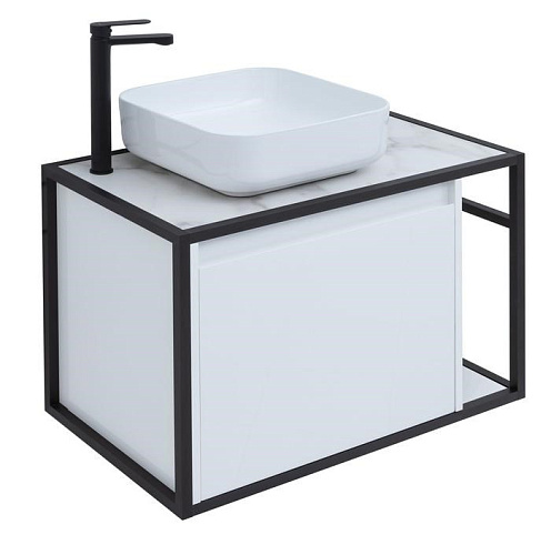 Тумба под раковину Aquanet Nova Lite Loft 75 L белый 00261650 Тумба под раковину Aquanet Nova Lite Loft 75 L белый 00261650