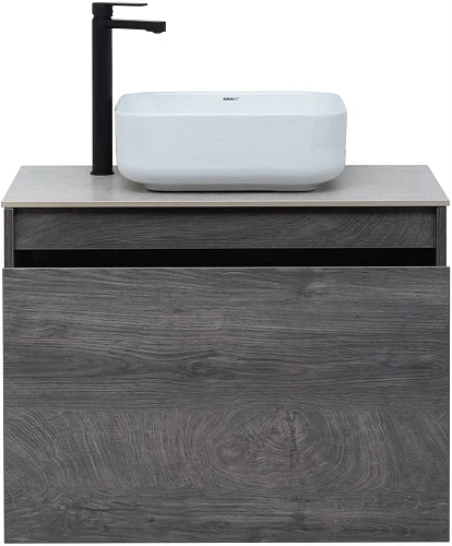 Тумба под раковину Aquanet Nova Lite 75 дуб рошелье (1 ящик) 00242274 Тумба под раковину Aquanet Nova Lite 75 дуб рошелье (1 ящик) 00242274