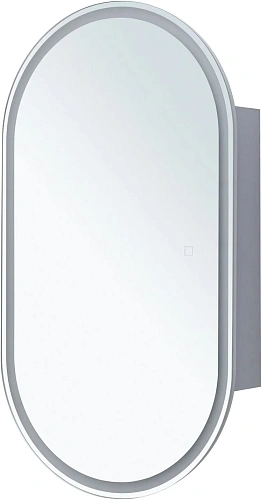 Зеркальный шкаф Aquanet Монте 50 00344787белый, с LED подсветкой Зеркальный шкаф Aquanet Монте 50 00344787белый, с LED подсветкой