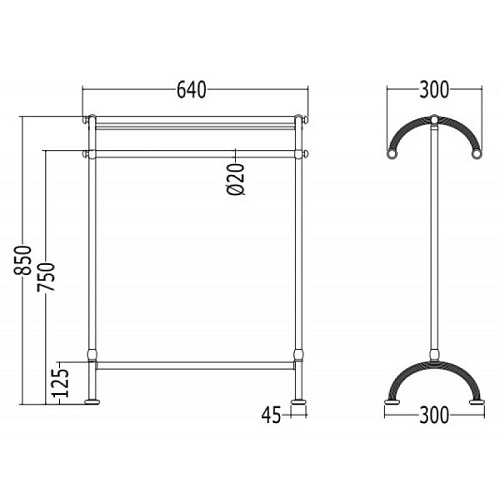 Полотенцедержатель Devon&Devon Single DEIMPERIALOT, светлое золото Полотенцедержатель Devon&Devon Single DEIMPERIALOT, светлое золото