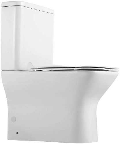 Унитаз напольный STWORKI Вестерос VS-01un безободковый, с сиденьем микролифт 549964 компакт Унитаз напольный STWORKI Вестерос VS-01un безободковый, с сиденьем микролифт 549964 компакт