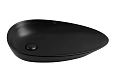 Раковина ABBER Bequem AC2117MB накладная, черная матовая Раковина ABBER Bequem AC2117MB накладная, черная матовая