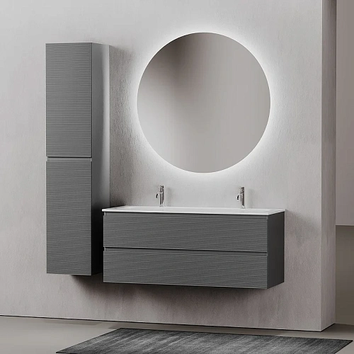 Тумба под раковину Sancos Folk FL120GS 1195х445х500 Grey soft, подвесная Тумба под раковину Sancos Folk FL120GS 1195х445х500 Grey soft, подвесная