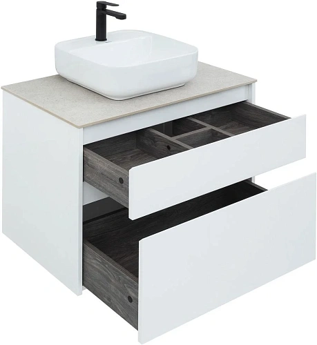 Тумба под раковину Aquanet Nova Lite 75 белый (2 ящика) 00242272 Тумба под раковину Aquanet Nova Lite 75 белый (2 ящика) 00242272