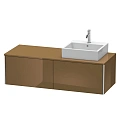 Тумба под раковину Duravit XSquare XS4903R6161 140 см Коричнево-оливковый глянцевый Тумба под раковину Duravit XSquare XS4903R6161 140 см Коричнево-оливковый глянцевый