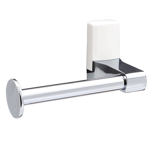 Держатель туалетной бумаги WasserKRAFT Leine K-5096WHITE белый/хром Держатель туалетной бумаги WasserKRAFT Leine K-5096WHITE белый/хром