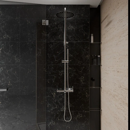 Душевая система Milacio Ultra ( MCU.151.SS ) нержавеющая сталь Душевая система Milacio Ultra ( MCU.151.SS ) нержавеющая сталь