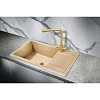 Кухонная мойка Milacio Navarra 78 Cuarzo (MC.77054), бежевый Кухонная мойка Milacio Navarra 78 Cuarzo (MC.77054), бежевый