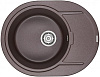 Картинка анонса товара «кухонная мойка paulmark oval, pm316502-co, кофе, 650х500 мм»
