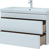 Тумба под раковину Aquanet София 105 белый глянец (2 ящика) 00274116 Тумба под раковину Aquanet София 105 белый глянец (2 ящика) 00274116