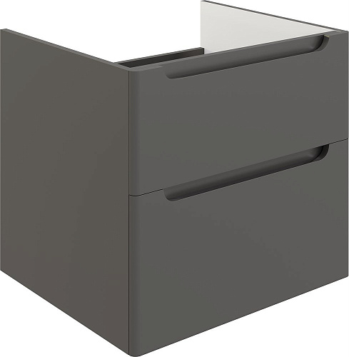 Тумба с раковиной STWORKI Берген 60 серая с темной столешницей 122, с раковиной на выбор, L 549640 Тумба с раковиной STWORKI Берген 60 серая с темной столешницей 122, с раковиной на выбор, L 549640