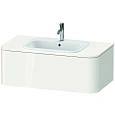 Тумба под раковину Duravit Happy D.2 Plus HP495102222 подвесная 100 см белая Тумба под раковину Duravit Happy D.2 Plus HP495102222 подвесная 100 см белая