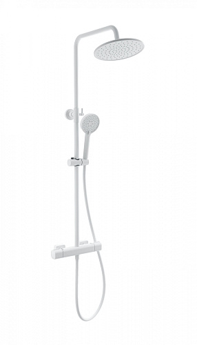 Душевая система Wonzon & Woghand с термостатом, белый матовый (WW-B3051-A-MW) Душевая система Wonzon & Woghand с термостатом, белый матовый (WW-B3051-A-MW)