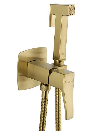 Гигиенический душ Wonzon & Woghand FLEX брашированное золото (WW-88829072-BG) Гигиенический душ Wonzon & Woghand FLEX брашированное золото (WW-88829072-BG)