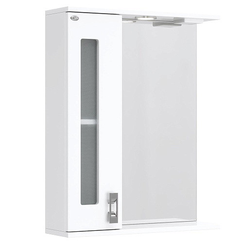 Зеркальный шкаф Onika КРИСТАЛЛ 58.01 левый 205817 Зеркальный шкаф Onika КРИСТАЛЛ 58.01 левый 205817