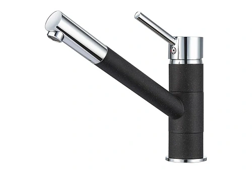 Смеситель для кухни Granula 0010, ЧЁРНЫЙ Смеситель для кухни Granula 0010, ЧЁРНЫЙ