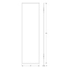 Зеркало Evoform Standard BY 0246 40х140 см с фацетом Зеркало Evoform Standard BY 0246 40х140 см с фацетом